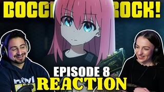 WHAT AN EPIC SOLO!  🎸 GUITARIST reacts to Bocchi the Rock! | Episode 8 REACTION!