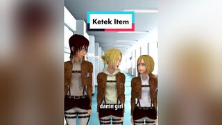 Insecurity Ketek Item  nugroho  animasiaot AttackOnTitan shingekinokyojin aot snk fyp fypシ fypdong animasi meme parodi