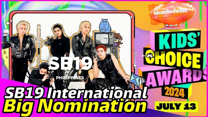 BIG NEWS! SB19 nominated in NICKELODEON Kids Choice Award for Favorite Asian Act 2024!