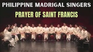 PRAYER OF SAINT FRANCIS (ARR: ROBERT DELGADO) | PHILIPPINE MADRIGAL SINGERS