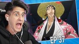 Chad VS Shunsui Kyoraku!! BLEACH Episode 37 REACTION