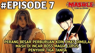 Mashle Episode 7 - Mash Burnedead VS Abel Walker Boss Besar Magia Lupus Asrama Lang