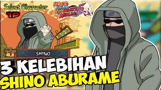 3 KELEBIHAN SHINO ABURAME - NARUTO SHIPPUDEN ULTIMATE NINJA 5 INDONESIA PS2