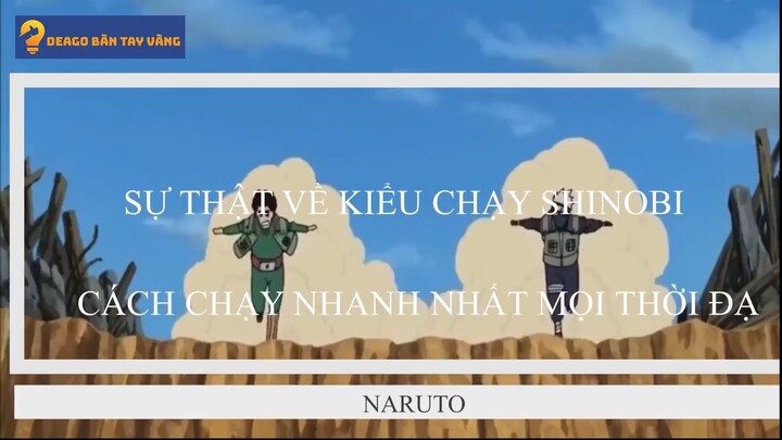 Deago bàn tay vàng - Sự Thật Về Kiểu Chạy Shinobi #anime #schooltime