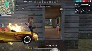 EMOTE ENEMY!! EPIC MOMENT M1887 HEADSHOT🔥🔥🔥 FREE FIRE INDONESIA!