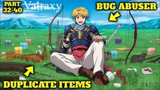 (32-40) Na-reincarnate siya sa Isang Laro na Alam niya ang Lahat ng Bug kaya Mabilis siyang Lumakas