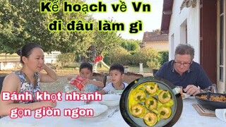 Bánh khọt đậu xanh giòn ngon ôxã thích lắm/kế hoạch về Vn đi đâu làm gì/cuộc sống pháp/món ăn ngon