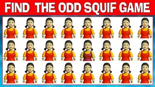 Guess The Squid Game Doll #puzzles 643 | Spot The Difference Squid Game | Odd Ones Out Squid Games