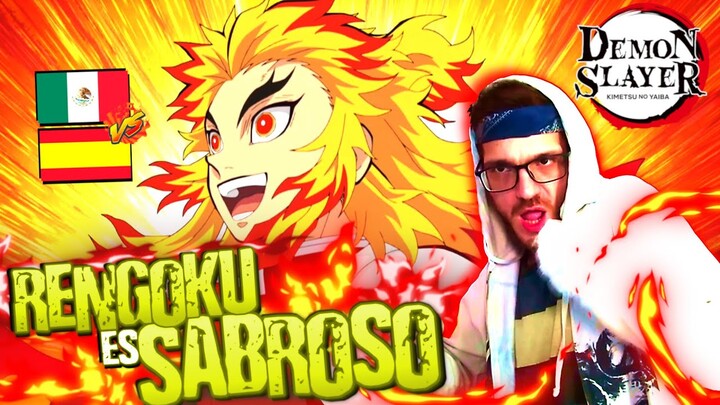 RENGOKU 🔥 REACCION Español a KIMETSU NO YAIBA DOBLAJE LATINO 🔥 ¡¡SABROSO!!🔥 DEMON SLAYER