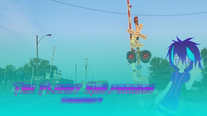 センターストリート1番地 鉄道踏切、マリオン、オハイオ州