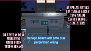 KUMPULAN MISTERI DAN TEMPAT ANGKER YANG ADA DI SAKURA SCHOOL SIMULATOR!!