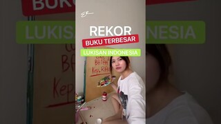 24 JAM LUKIS KEPULAUAN RIAU DI BUKU TERBESAR INDONESIA?! 🥳🇲🇨❤️ #shorts #ErikaRichardo