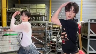 郑成灿 x TXT 崔然竣《Impossible》舞蹈挑战