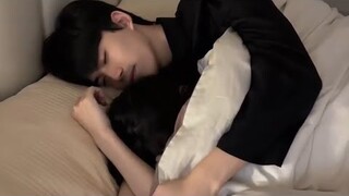 At Night Couple Cuddling Sleeping Routine ❤️‍🔥🔥