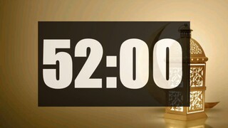52 Minute Timer | Loud Alarm | Time call
