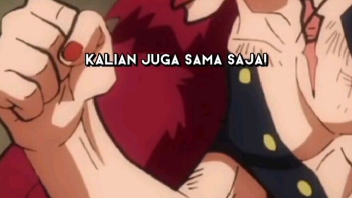 MOMENT KOCAK MUGIWARA LUFFY & ZORO,