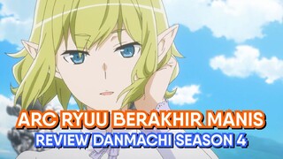 Diakhiri Kencan Manis Bell dan Ryuu (Review Danmachi Season 4)