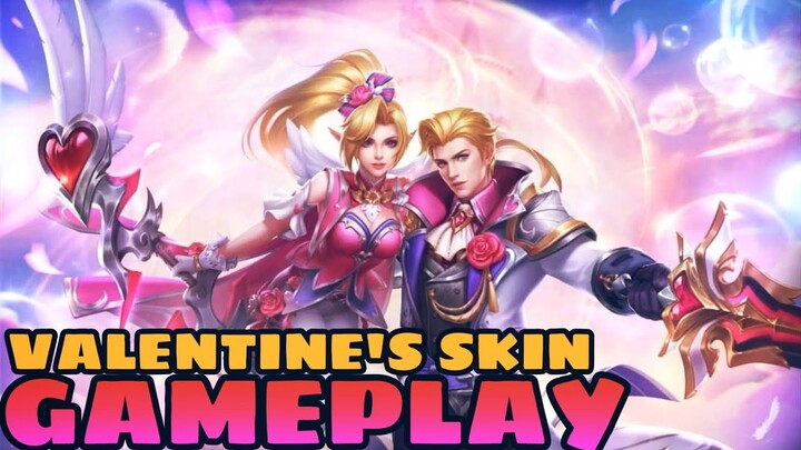 VALENTINE'S SKIN GAMEPLAY  - MLBB