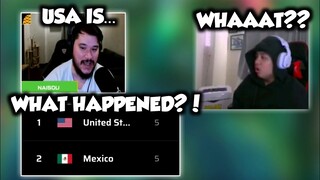 WHAT HAPPENED TO THE MATCH BETWEEN USA AND MEXICO?!😲. . .