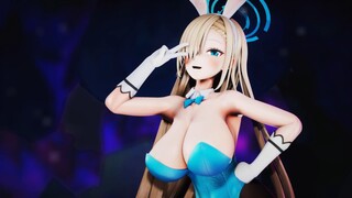 【MMD Berkas Biru】Gadis Kelinci Asuna Bass Knight