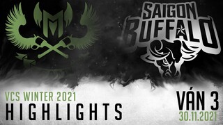 Highlight GAM vs SGB [VÁN 3][VCS Mùa Đông 2021][Tuần 3 - 30.11.2021]