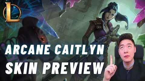 ARCANE CAITLYN SKIN PREVIEW - (SKIN GRATIS NEXT PATCH untuk ARCANE event???) - wild rift