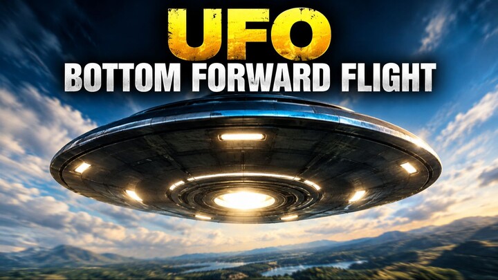 UFO Bottom Forward Flight
