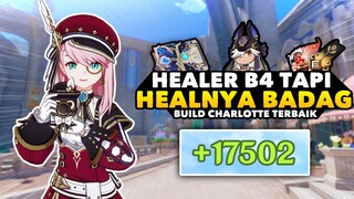 Healer B4 Tapi HEALNYA BADAG BANGET - BUILD CHARLOTTE Genshin Impact