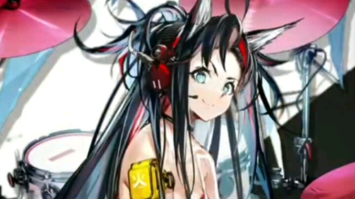 “Fucking easy to copy Blood Wolf’s homework— I just copy Xiao Ran!” [Dragon Brother / Arknights / Cl