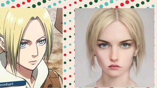 Attack on Titan character AI realistic