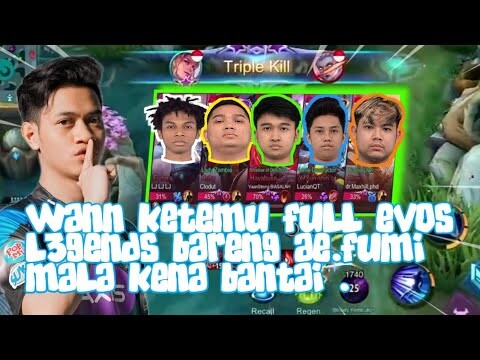 EVOS  WANN VERSUS EVOS LEGENDS !!! NAK IWAN LATIHAN PERSIAPAN MPL NIH GUYS - Mobile Legends GamePlay