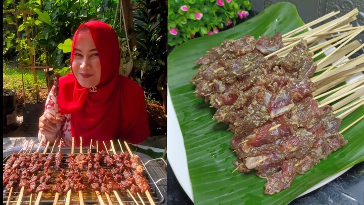 RESEP SATE DAGING KURBAN EMPUK TIDAK KERAS