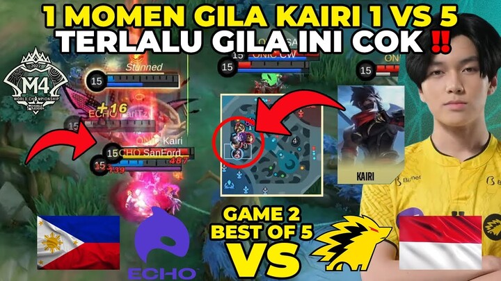 1 MOMENT GILA KAIRI BENER2 DILUAR NALAR ‼️ INI ORANG UDH MEMASUKI LVL ALIEN? - ONIC VS ECHO GAME 2