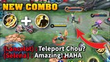 CHOU NEW COMBO FOR ONE SHOT KILL MOBILE LEGENDS