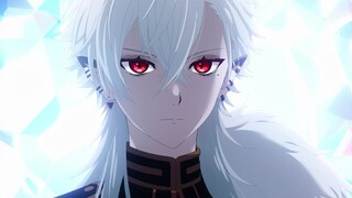 "ผมขาว ตาแดง ไฝน้ำตา หล่อมากเลย~"
