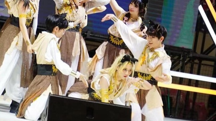 2023ChinaJoy National Finals Dance Troupe Gold Award Live "Meow Meow Fist" Nine-person Version [Orig