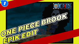 Brook Epik Edit: Musisi Kesepian, Menjadi Kapten Adalah Tujuan Terakhirku! | One Piece_1