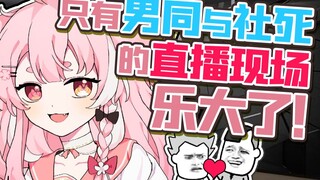 【可樱】只有男同与社死的直播现场，乐大了！