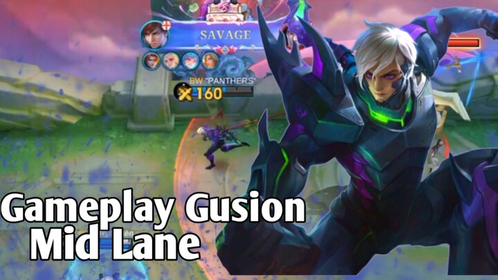 Gameplay Gusion buat musuh Ketar Ketir