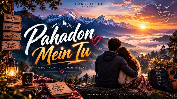 Pahadon Mein Tu ❤️ | Romantic Hindi Love Song | Mountain Love Vibes | Original Song
