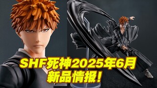【涛光玩具箱】万代SHFiguarts死神BLEACH2025年6月一般店面详细情报公布！黑崎一护月牙天冲来了！通贩发售
