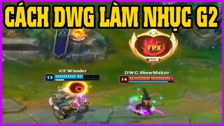 DWG khịa G2 tới phát nhục và đây là các cách họ làm, Đỉnh cao của sự đen