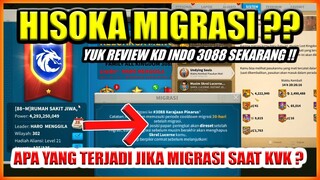 HISOKA MIGRASI KE 3088 ?? APA YANG TERJADI JIKA MIGRASI SAAT KVK ??