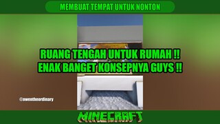 MEMBUAT TEMPAT UNTUK NONTON DI RUMAH ENAK SEKALI ❓❓❗❗