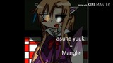 Alice,Yuuki,Asuna,Sinon (sword art online girls fnaf cosplay pt 1)