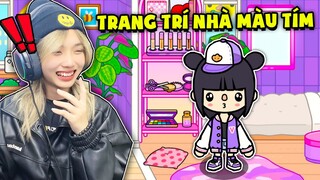 Ruby Xây Nhà Mới TOÀN MÀU TÍM Trong Thế Giới ToCa World !?