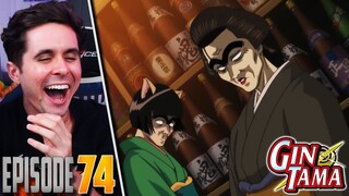 "THEY ALL GOT INFECTED" Gintama Episode 74 Live Reaction!