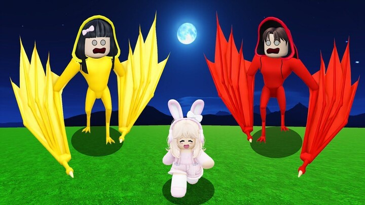 Yuta, Mio Dan Baby Celine Jadi Monster Kelelawan 99 Malam Dihutan  ROBLOX