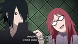 Karin Thinks That Chino Is Sasuke's Girlfriend, Karin Quarrels Chino For The Love Of Sasuke