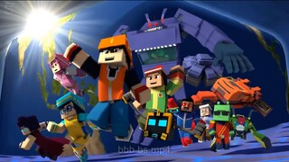 BoBoiBoy Galaxy Opening [Dunia Baru] - Animasi Minecraft